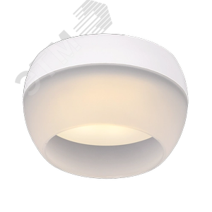 Светильник 4010 накладной потолочный под лампу GX53 белый - фото 2