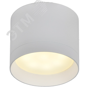 Светильник 4015 накладной потолочный под лампу GX53 белый - фото 2