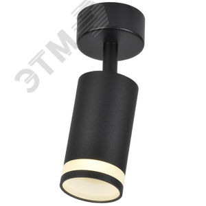 Светильник декоративный 4006 накладной настенно-потолочный под лампу GU10 черный - фото 2