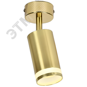 Светильник декоративный 4006 накладной настенно-потолочный под лампу GU10 золото - фото 2