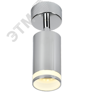 Светильник декоративный 4006 накладной настенно-потолочный под лампу GU10 хром - фото 2