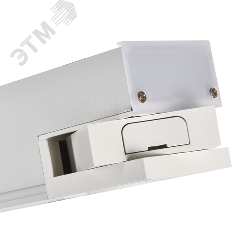 Светильник светодиодный магистральный линейный PRO офисный 1020 60Вт 4000К 1500мм опал белый - фото 4