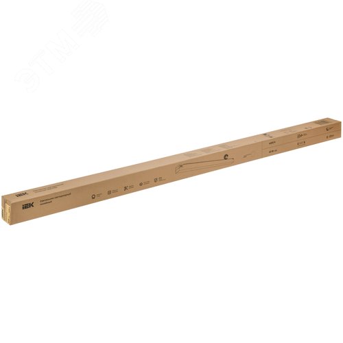 Светильник светодиодный магистральный линейный PRO офисный 1020 60Вт 4000К 1500мм опал белый - фото 5