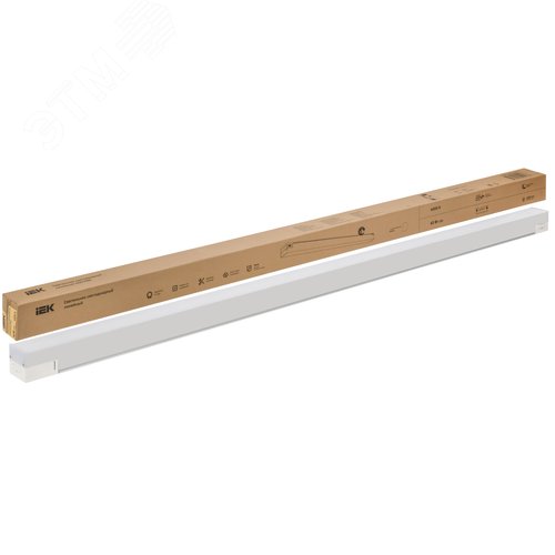 Светильник светодиодный магистральный линейный PRO офисный 1020 60Вт 4000К 1500мм опал белый - фото 6