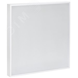 Панель светодиодная PRO светильник 2001D 40Вт 4000К IP40 588х588мм Грильято призма Dali - фото 1