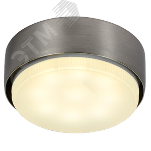 Светильник 4113 накладной под лампу GX53 хром матовый - фото 2