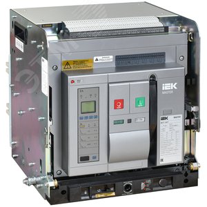 Изображение товара Выключатель автоматический воздушный переменного тока ВА77 выдвижного исполнения 3 полюса типоразмер F 85кА 3200А EA (шт)