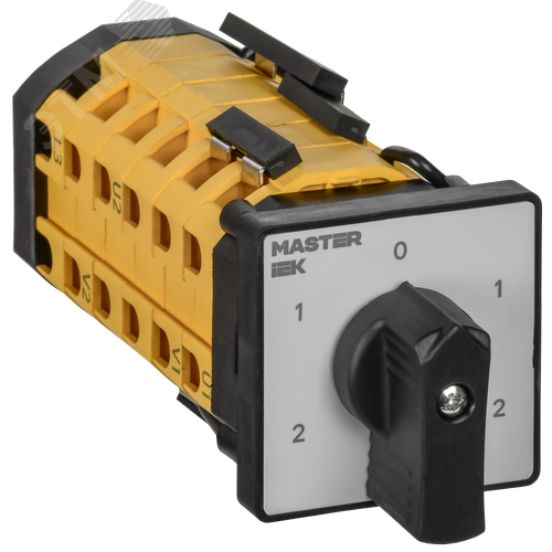 Изображение товара Переключатель кулачковый стандартная рукоятка 10А схема 23 (шт)