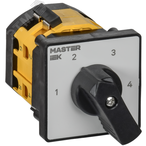 Переключатель кулачковый стандартная рукоятка 10А схема 83 - фото 1