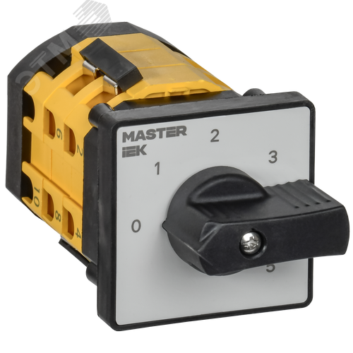 Изображение товара Переключатель кулачковый стандартная рукоятка 10А схема 110 (шт)