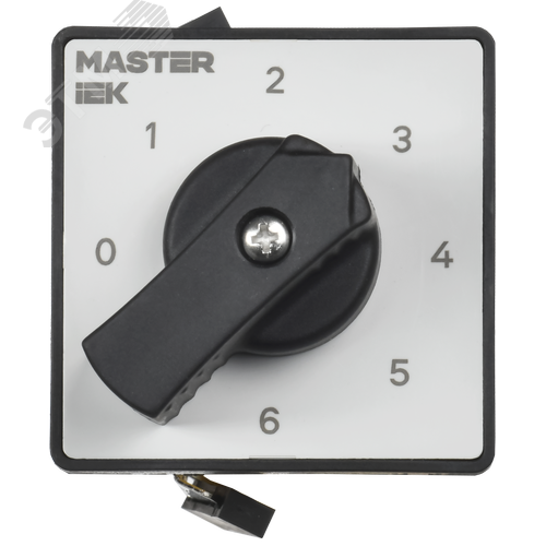 Переключатель кулачковый стандартная рукоятка 10А схема 111 - фото 2