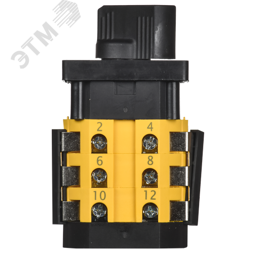 Переключатель кулачковый стандартная рукоятка 10А схема 111 - фото 3