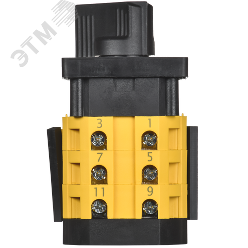 Переключатель кулачковый стандартная рукоятка 10А схема 111 - фото 4