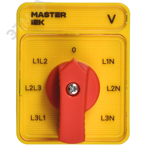 Переключатель кулачковый стандартная рукоятка 10А схема 66 - фото 2