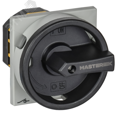 Переключатель кулачковый закрытая рукоятка 63А схема 56 - фото 1