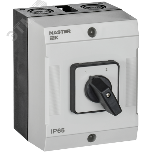 Изображение товара Переключатель кулачковый в боксе стандартная рукоятка 16А схема 56 (шт)