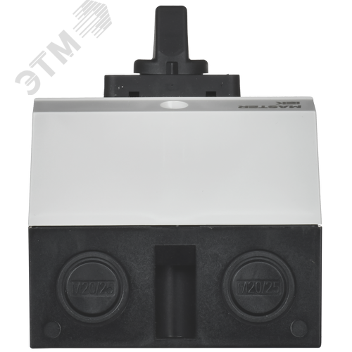 Переключатель кулачковый в боксе стандартная рукоятка 10А схема 10 - фото 4