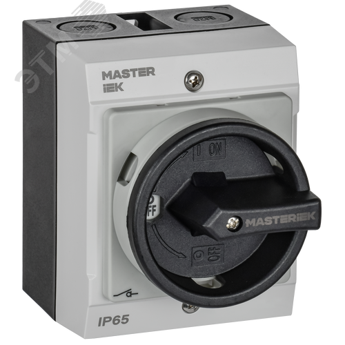 Изображение товара Переключатель кулачковый в боксе закрытая рукоятка 16А схема 90 (шт)