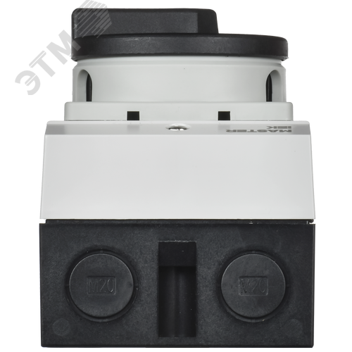 Переключатель кулачковый в боксе закрытая рукоятка 16А схема 90 - фото 4