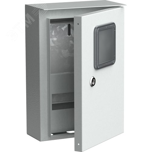 TITAN Корпус металлический коттеджный ЩУРн-1/9 (370х250х135) У1 IP54 - фото 2