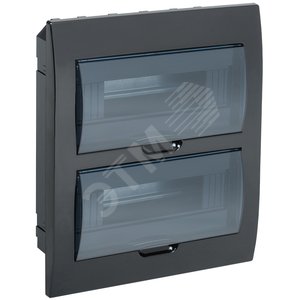 Изображение товара Корпус модульный пл. встр. ЩРВ-П-24 черный IP41 (шт)