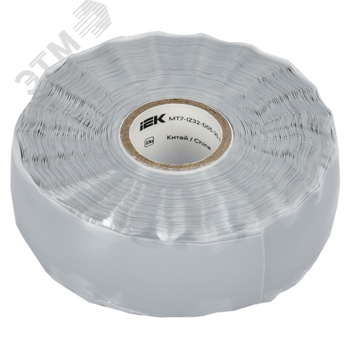 MIXTAPE PRO Изолента самослипающаяся силиконовая резиновая 0,5х25мм 9,1м 70 IEK - фото 4