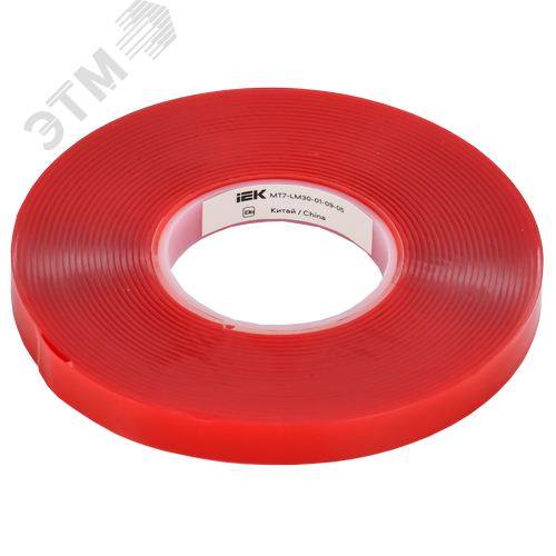 MIXTAPE PRO Лента монтажная прочная двусторонняя 1х9мм 5м IEK - фото 4