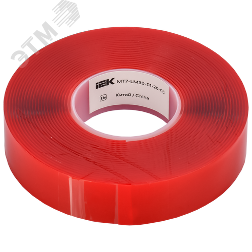 MIXTAPE PRO Лента монтажная прочная двусторонняя 1х20мм 5м IEK - фото 4