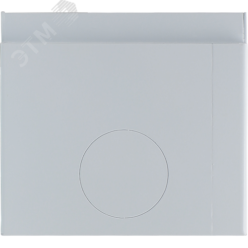 PRIMER Коробка напольная металлическая для лючка на 8 модулей высота 108мм IEK - фото 2