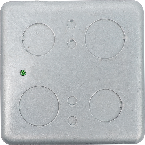 PRIMER Лючок с откидной крышкой неукомплектованный на 3 модуля IP42 нержавеющая сталь IEK - фото 7