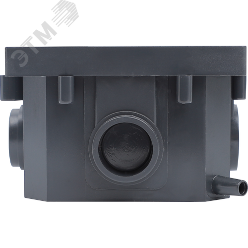 PRIMER Лючок в бетонный пол с коробкой и установочным комплектом на 2 модуля IP44 матовый никель IEK - фото 5