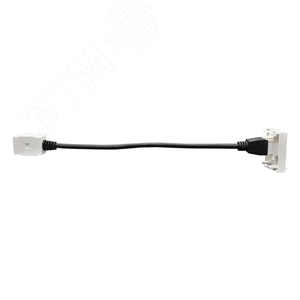 PRIMER РКМ-20-10-П Розетка мультимедийная HDMI M/M (2 модуля) белая IEK - фото 4