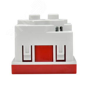 PRIMER РКС-20-32-П-45 Розетка 45град с заземляющим контактом защитной шторкой и винтовым зажимом (2 модуля) красная IEK - фото 6