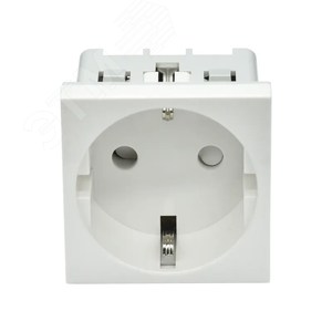 PRIMER РКС-20-30-П-К Розетка с заземляющим контактом защитной шторкой и винтовым зажимом (2 модуля) белая IEK - фото 6