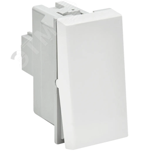 Изображение товара PRIMER ВК0-11-00-П Выключатель одноклавишный (1 модуль) белый IEK (шт)