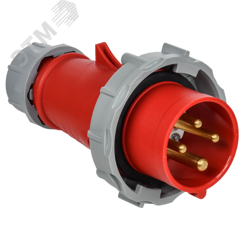 Изображение товара Вилка переносная ССИ-0142 16А-6ч/380-415В 3P+PE IP67 IEK (шт)