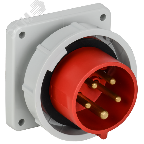 Изображение товара Вилка встраиваемая ССИ-3152 16А-6ч 380В 3P+PE+N IP67 IEK (шт)