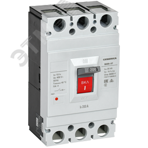 Изображение товара Выключатель автоматический ВА66-37 3Р 200А 35кА GENERICA (шт)