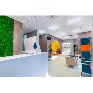 Светильник светодиодный ДВО 6561-P 36Вт 4000К 595х595х20 призма - фото 7