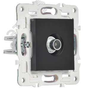 SKANDY Розетка TV оконечная SK-A12Bl черный IEK - фото 3