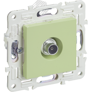 SKANDY Розетка TV оконечная SK-A12G мятный IEK - фото 1