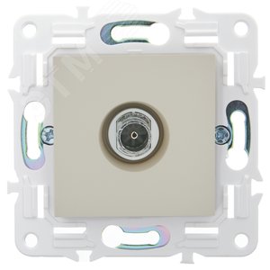 SKANDY Розетка TV оконечная SK-A12B бежевый IEK - фото 2