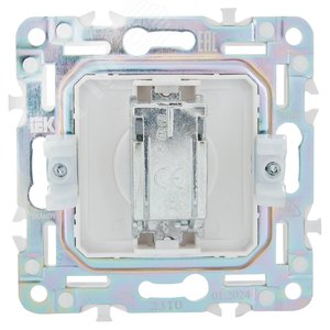 SKANDY Розетка TV оконечная SK-A12S серебряный IEK - фото 3