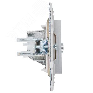 SKANDY Розетка TV оконечная SK-A12S серебряный IEK - фото 4