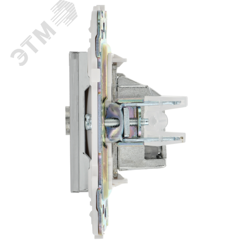 SKANDY Розетка TV оконечная SK-A12N никель IEK - фото 4