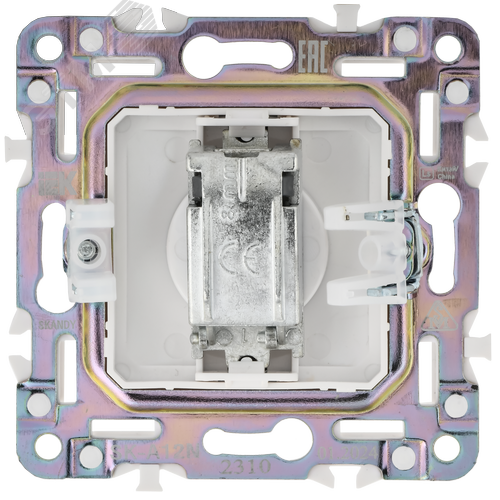SKANDY Розетка TV оконечная SK-A12N никель IEK - фото 6