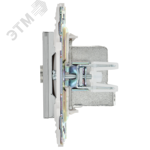 SKANDY Розетка TV проходная SK-A17N никель IEK - фото 4