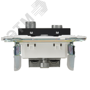 SKANDY Розетка двойная TV+SAT SK-A13Bl черный IEK - фото 5