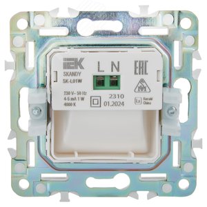 SKANDY Подсветка LED встраиваемая SK-L01W арктический белый IEK - фото 3