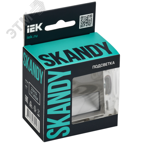 SKANDY Подсветка LED встраиваемая SK-L01N никель IEK - фото 2
